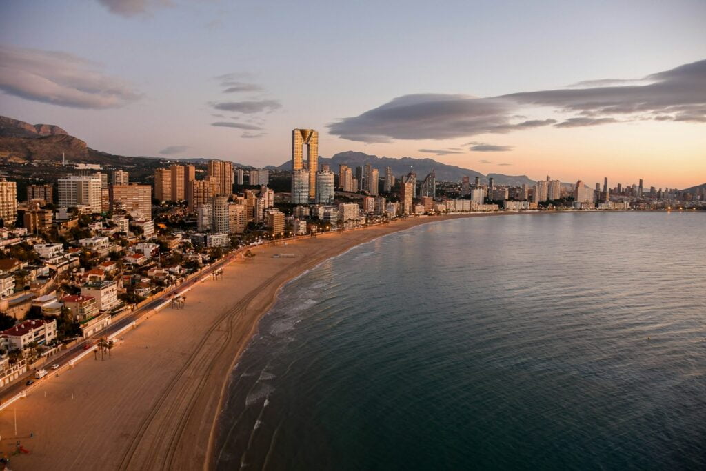 benidorm beach