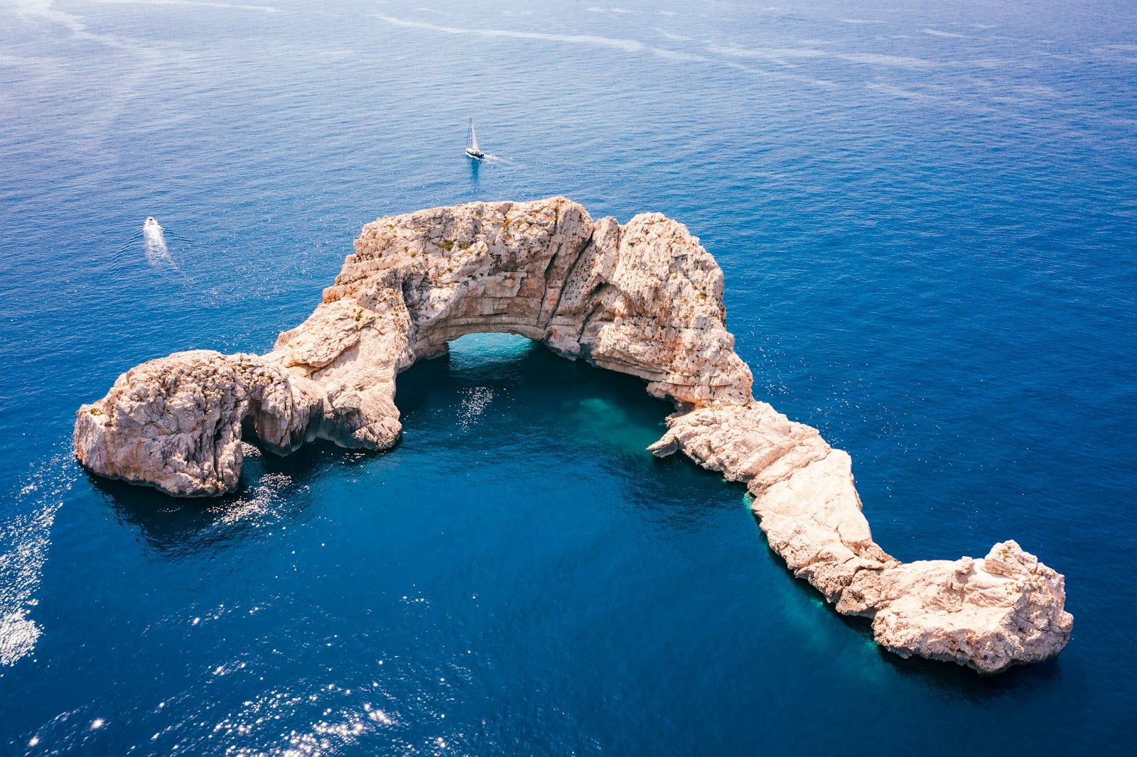 ibiza rock scenery