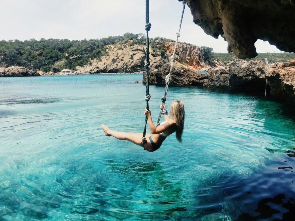 ibiza scenery swing
