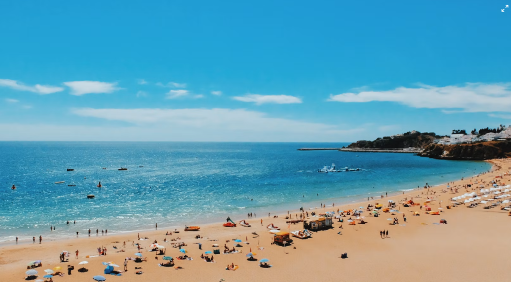 albuferia beach scenery