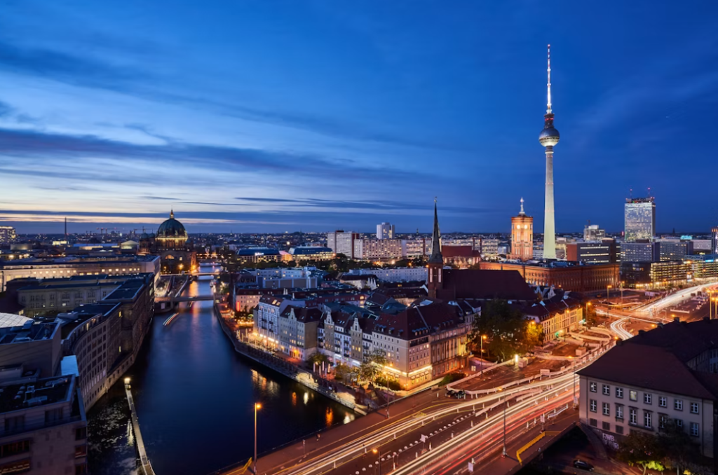 Berlin city scenery