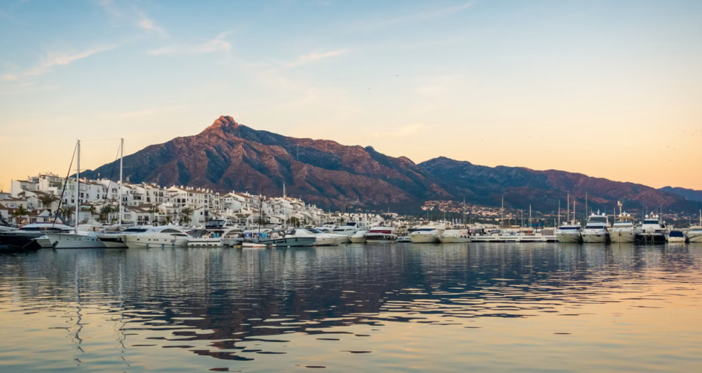 marbella scenery for a party holiday