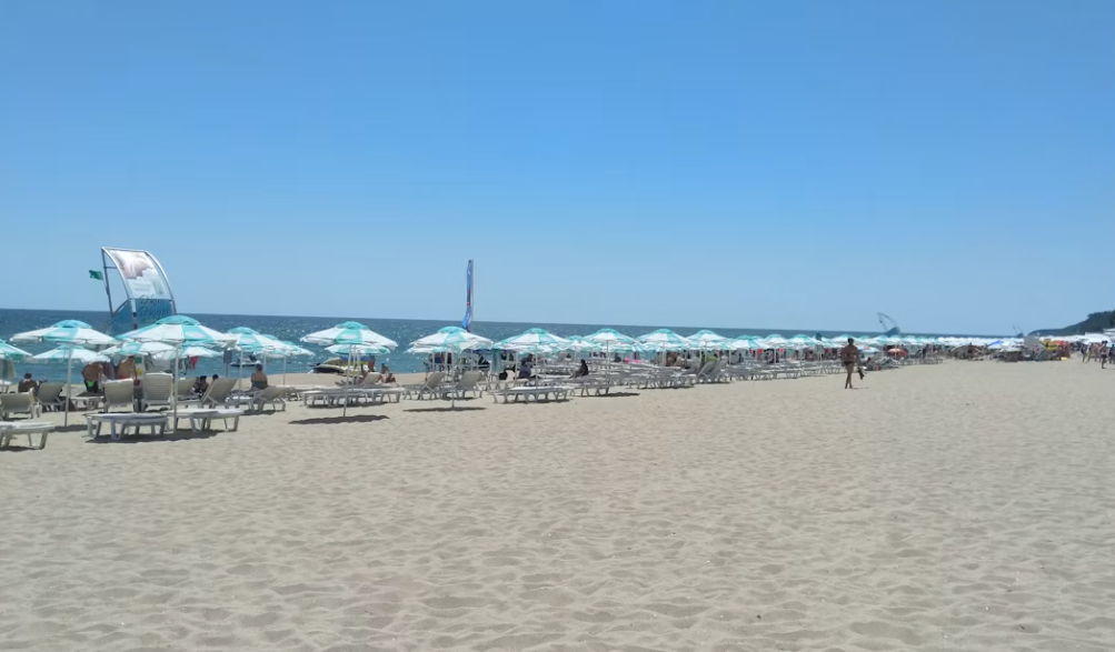 Sunny Beach Bulgaria scenery of beach