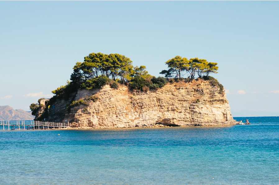 zante scenery for a party holiday